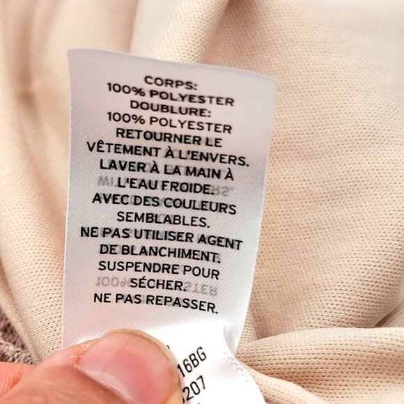 Girls Rose Gold Sequin Dress With Ruffle Detail & Short Sleeves Girls Size 10 - Picture 15 of 16